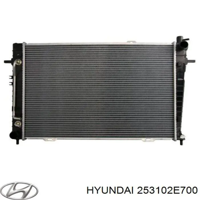 Do koszyka 253102E700 Hyundai/Kia Chłodnica silnika