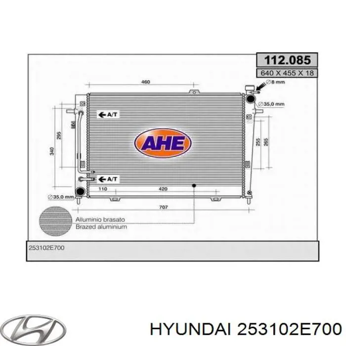  Hyundai/Kia 253102E700