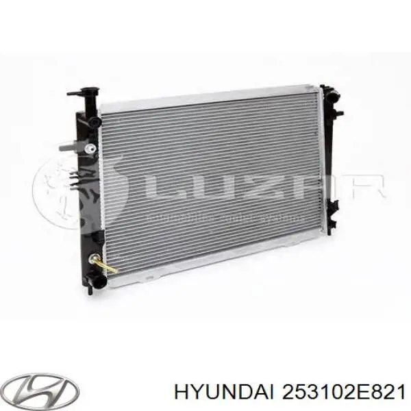 Chłodnica silnika 253102E821 Hyundai/Kia