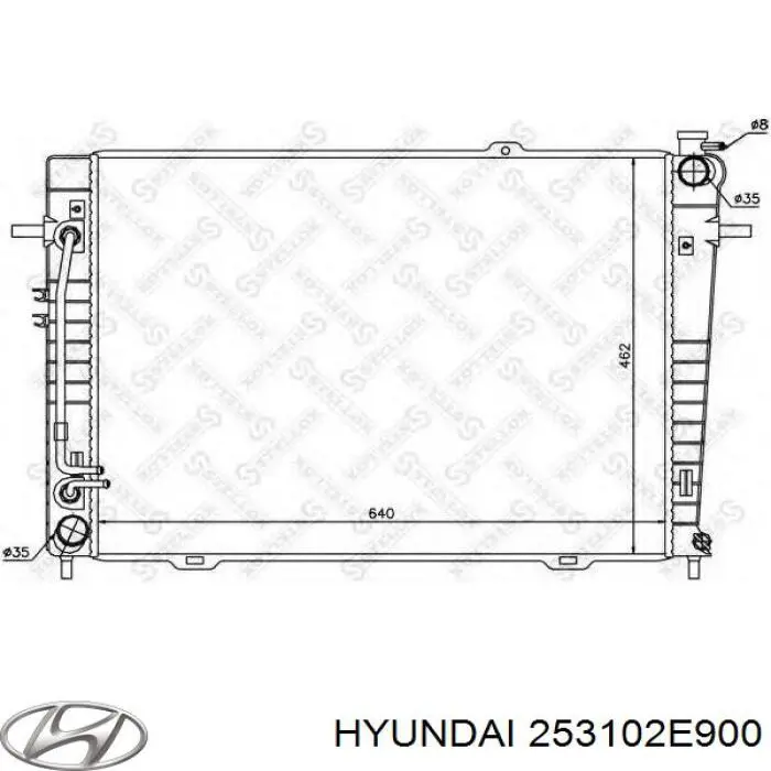 Chłodnica silnika Hyundai/Kia 253102E900 cena, od 116,21 USD
