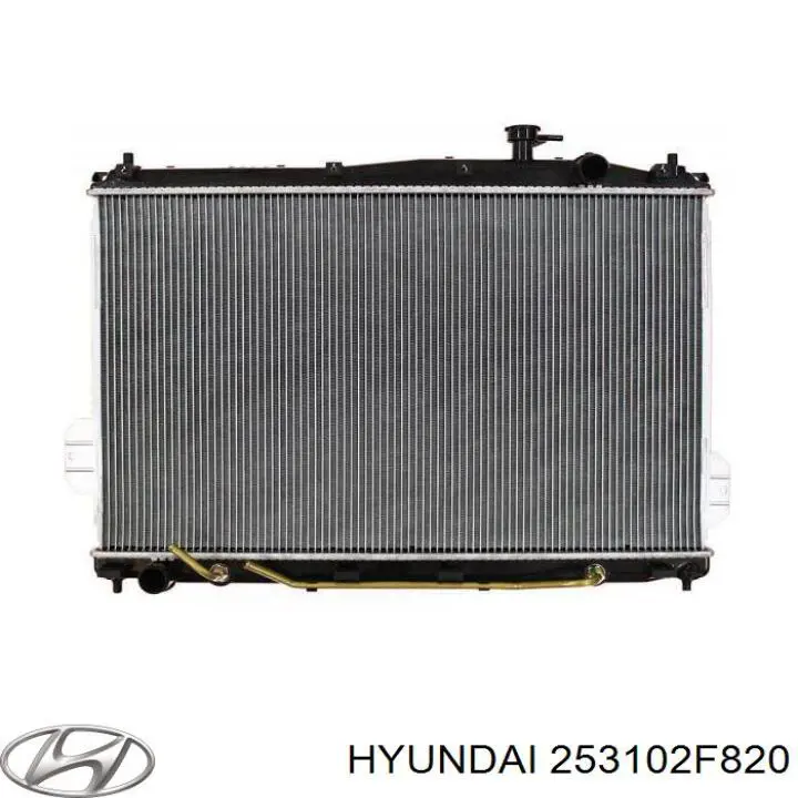 Chłodnica silnika Hyundai/Kia 253102F820 cena, od 112,83 USD