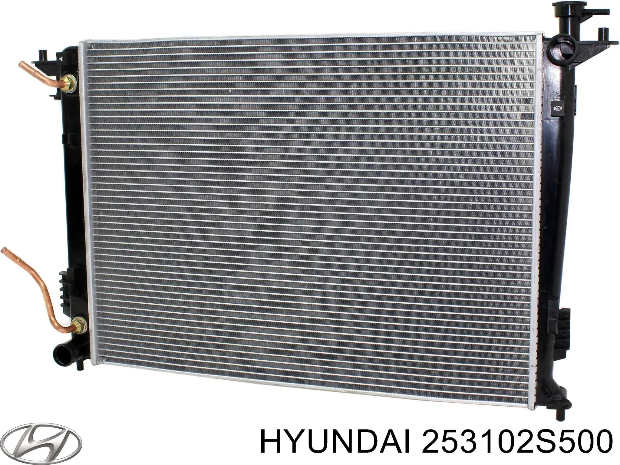 Do koszyka 253102S500 Hyundai/Kia Chłodnica silnika