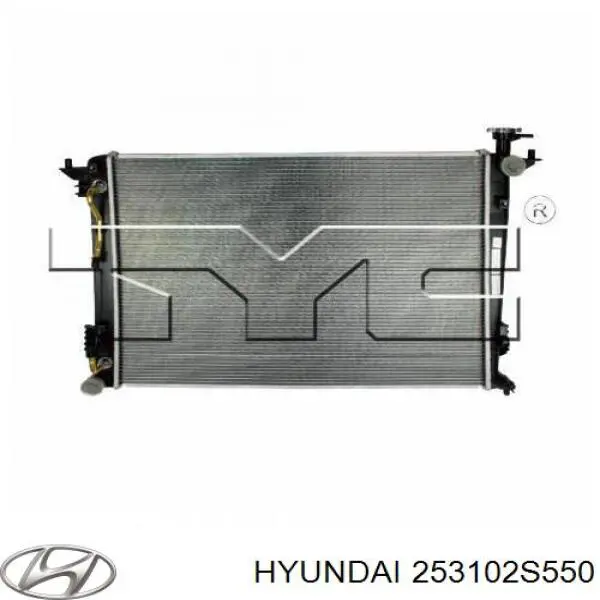 253102S550 Hyundai/Kia Chłodnica silnika
