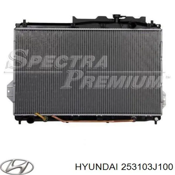 Chłodnica silnika 253103J100 Hyundai/Kia