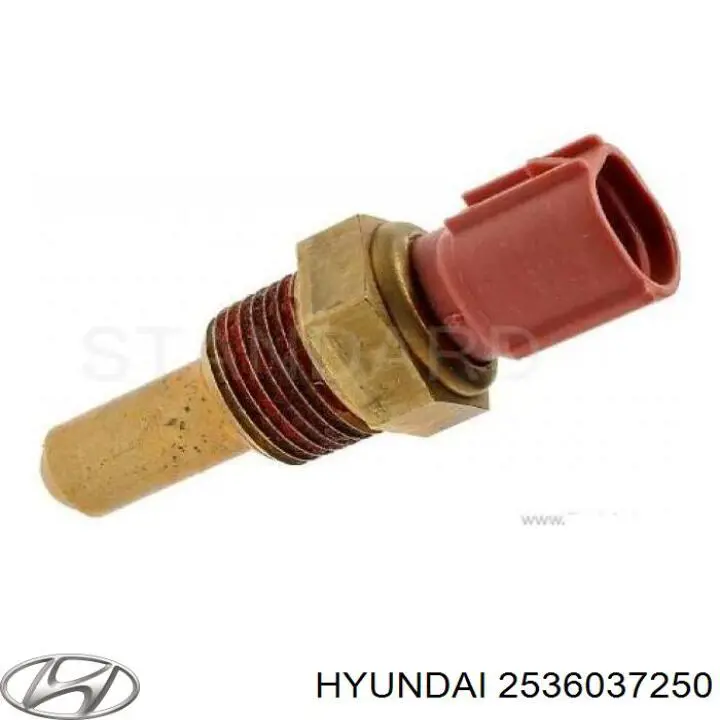 Czujnik temperatury płynu chłodzącego (włączenia wentylatora chłodnicy) Hyundai/Kia 2536037250 cena, od 13,29 USD