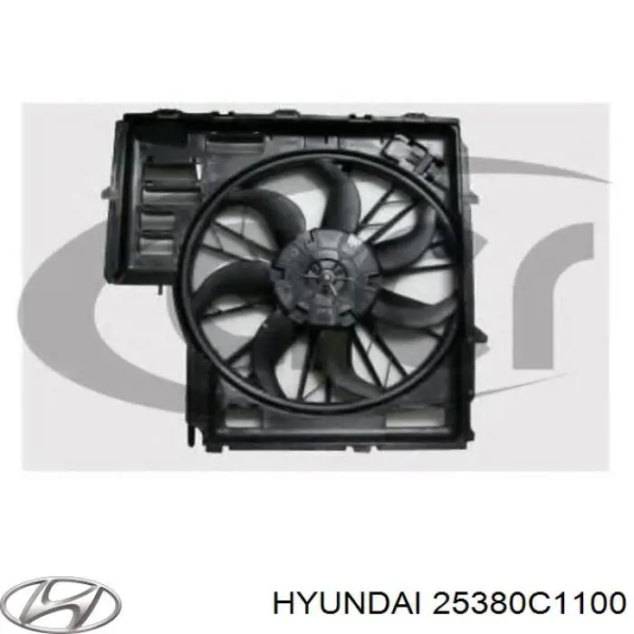 Wentylator elektryczny układu chłodzenia kompletny (silnik+wirnik) Hyundai Sonata VII sedana (LF) (2014 - 2023) cena, od 170,81 USD