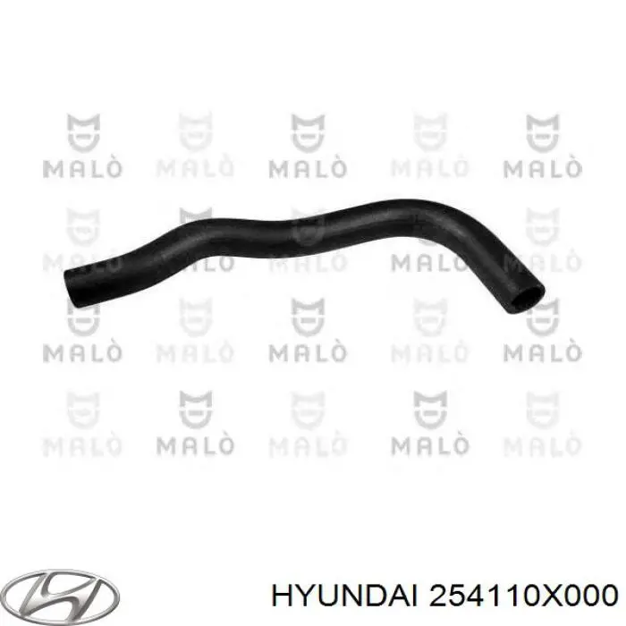 254110X000 Hyundai/Kia Przewód (króciec) chłodnicy górny