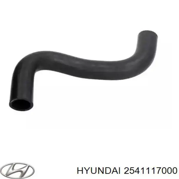 2541117000 Hyundai/Kia Przewód (króciec) chłodnicy górny