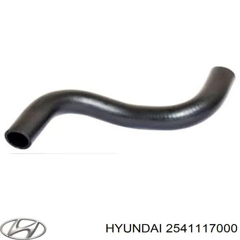 Przewód (króciec) chłodnicy górny Hyundai/Kia 2541117000 cena, od 10,12 USD