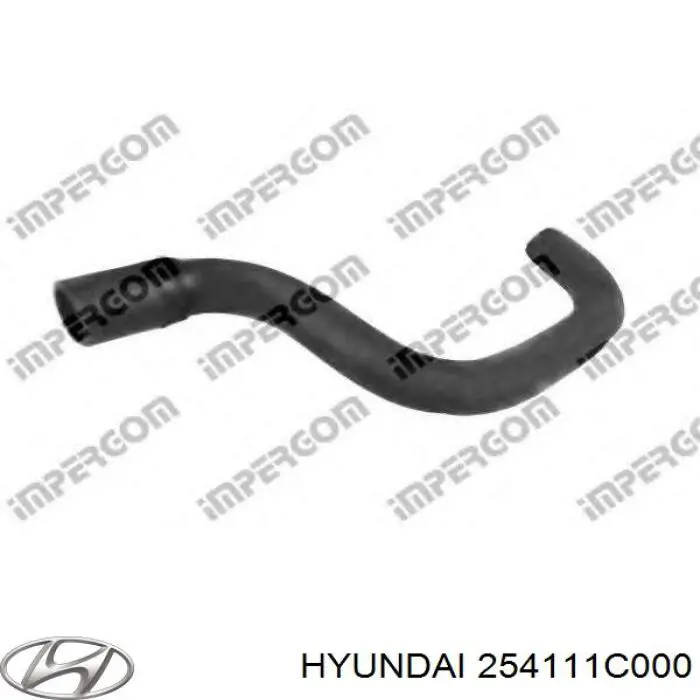 254111C000 Hyundai/Kia Przewód (króciec) chłodnicy górny