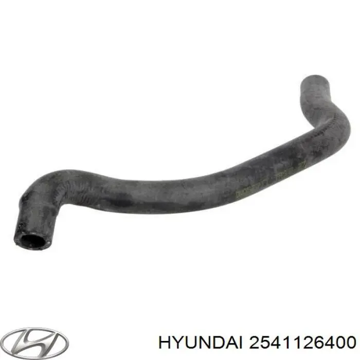 Do koszyka 2541126400 Hyundai/Kia Przewód (króciec) chłodnicy górny