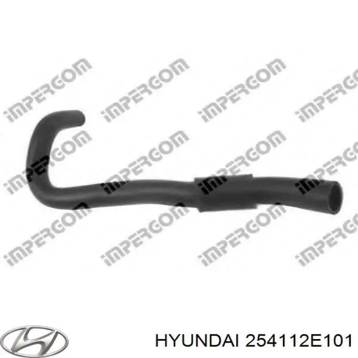 254112E101 Hyundai/Kia Przewód (króciec) chłodnicy górny