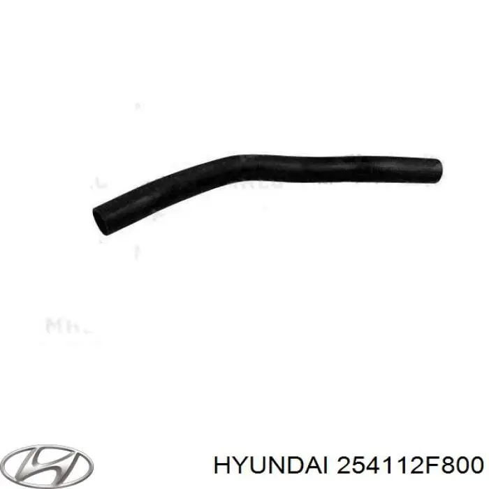 254112F800 Hyundai/Kia Przewód (króciec) chłodnicy górny
