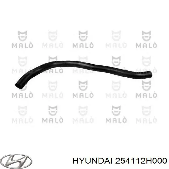 Przewód (króciec) chłodnicy górny Hyundai/Kia 254112H000 cena, od 21,28 USD