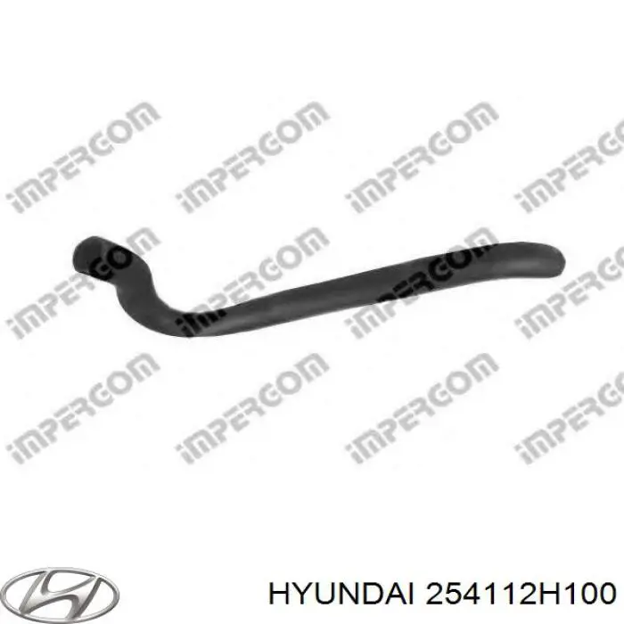 254112H100 Hyundai/Kia Przewód (króciec) chłodnicy górny