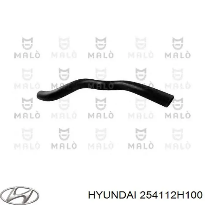 Przewód (króciec) chłodnicy górny Hyundai/Kia 254112H100 cena, od 45,39 USD
