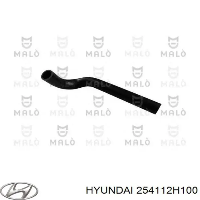 Do koszyka 254112H100 Hyundai/Kia Przewód (króciec) chłodnicy górny