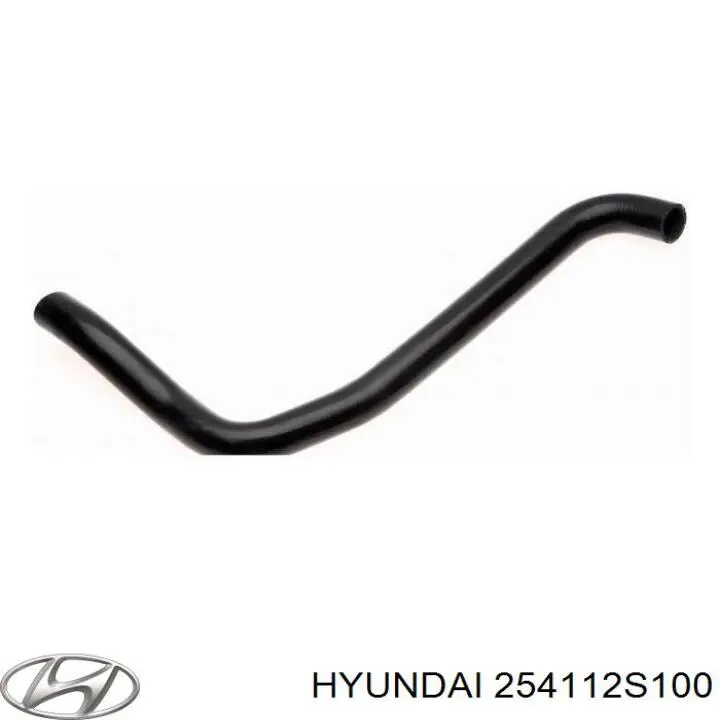 254112S100 Hyundai/Kia Przewód (króciec) chłodnicy górny