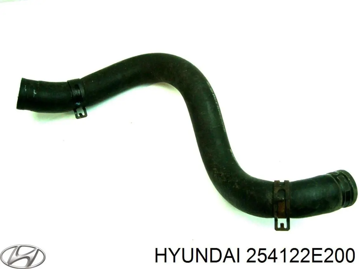 254122E200 Hyundai/Kia Przewód (króciec) chłodnicy dolny