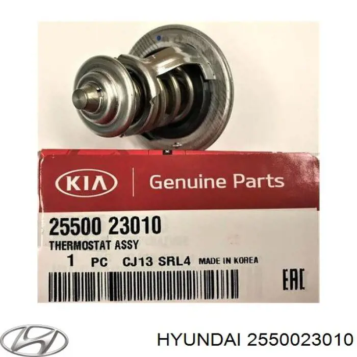 Do koszyka 2550023010 Hyundai/Kia Termostat