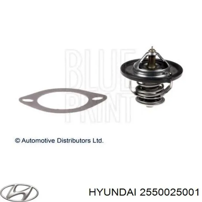 Do koszyka 2550025001 Hyundai/Kia Termostat