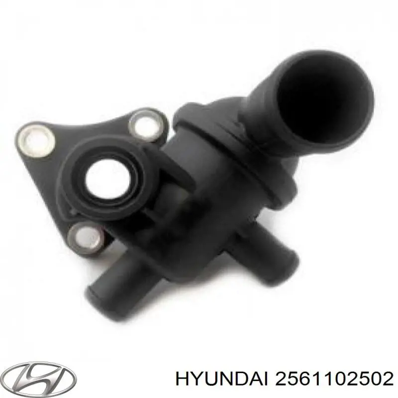 Do koszyka 2561102502 Hyundai/Kia Kołnierz układu chłodzenia (trójnik)