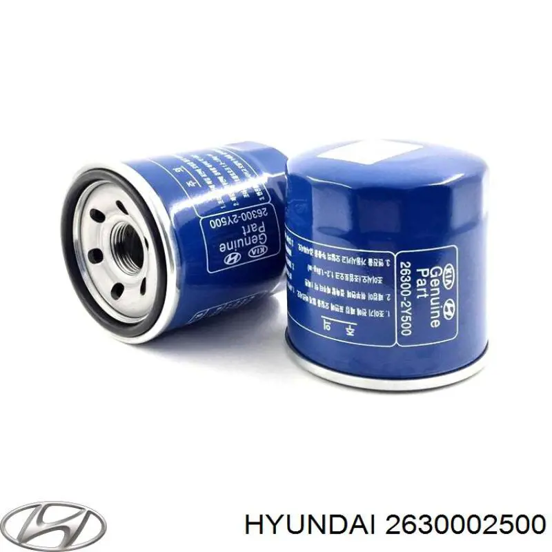 Filtr oleju Hyundai/Kia 2630002500 cena, od 5,82 USD