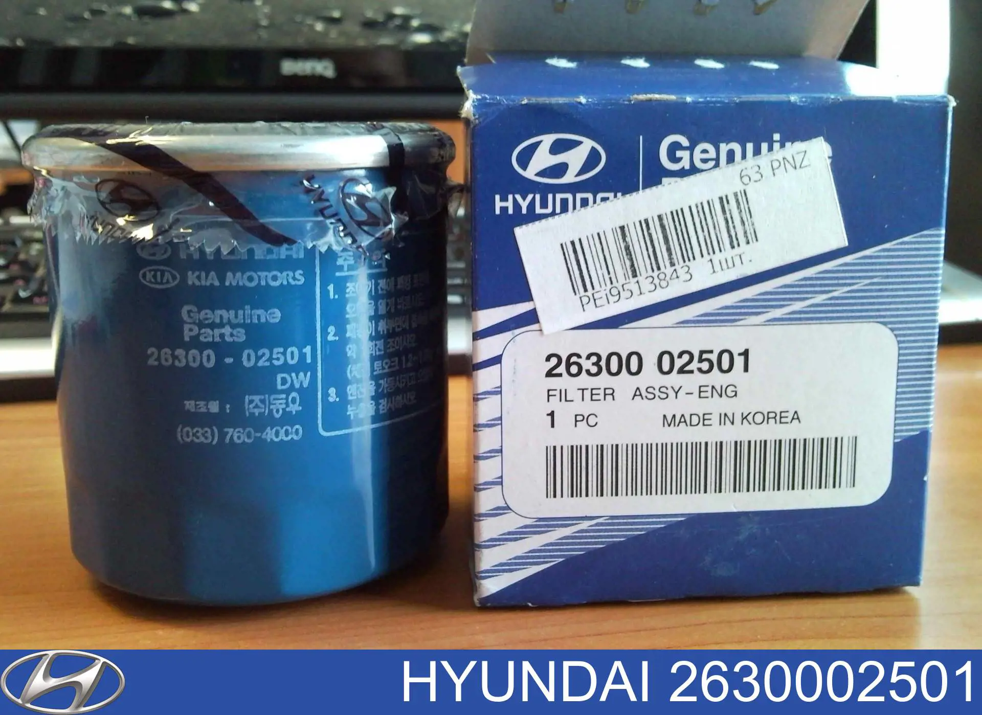 2630002501 Hyundai/Kia Filtr oleju