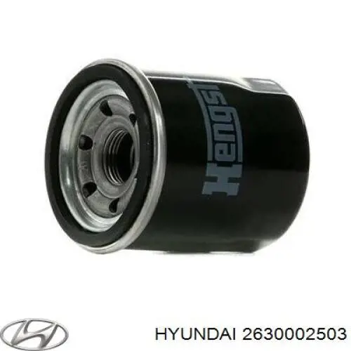 Do koszyka 2630002503 Hyundai/Kia Filtr oleju