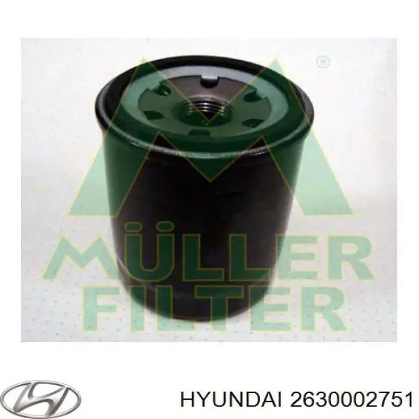 Filtr oleju Hyundai/Kia 2630002751