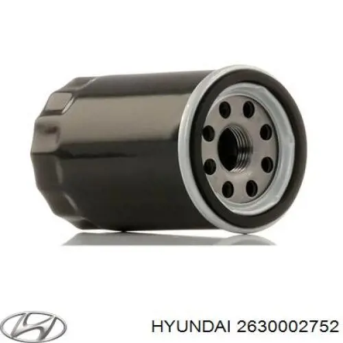 Do koszyka 2630002752 Hyundai/Kia Filtr oleju