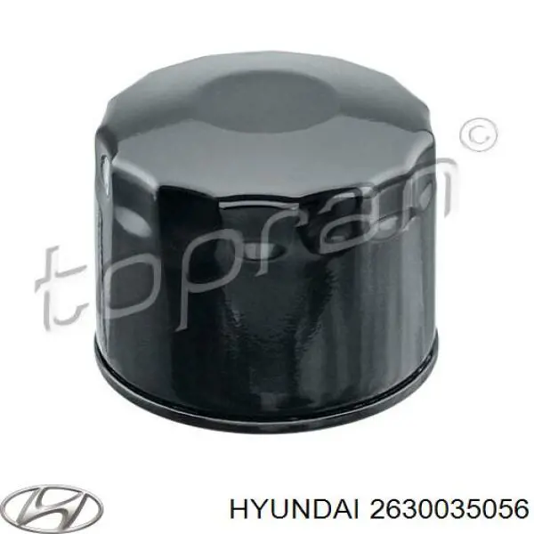 Filtr oleju Hyundai/Kia 2630035056