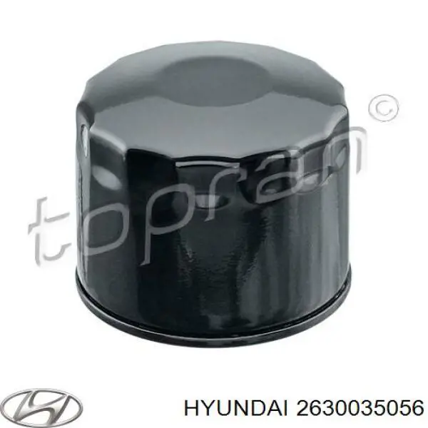 Filtr oleju Hyundai/Kia 2630035056 cena, od 4,93 USD