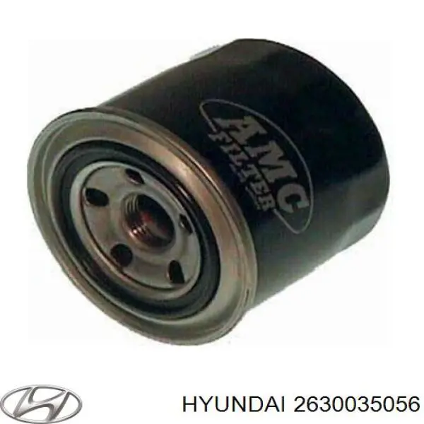 Do koszyka 2630035056 Hyundai/Kia Filtr oleju