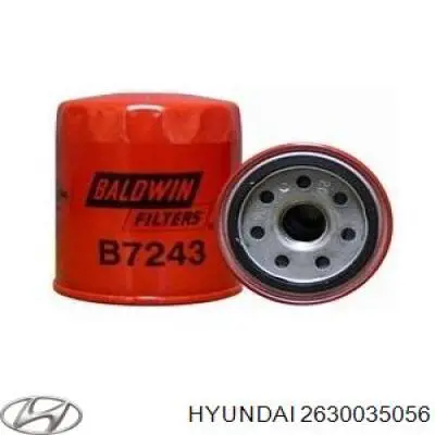 Filtr oleju 2630035056 Hyundai/Kia