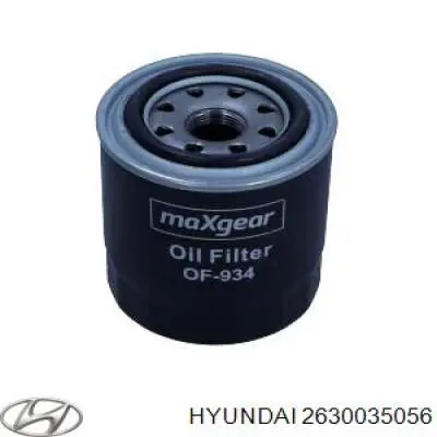 Do koszyka 2630035056 Hyundai/Kia Filtr oleju