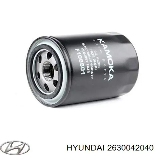 Filtr oleju Hyundai/Kia 2630042040 cena, od 10,78 USD