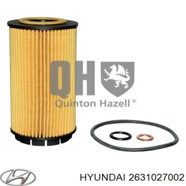 Do koszyka 2631027002 Hyundai/Kia Filtr oleju