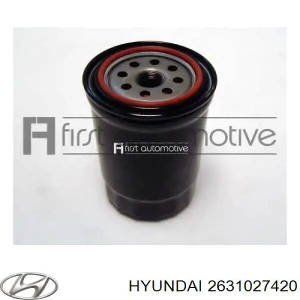 Filtr oleju Hyundai/Kia 2631027420 cena, od 11,32 USD