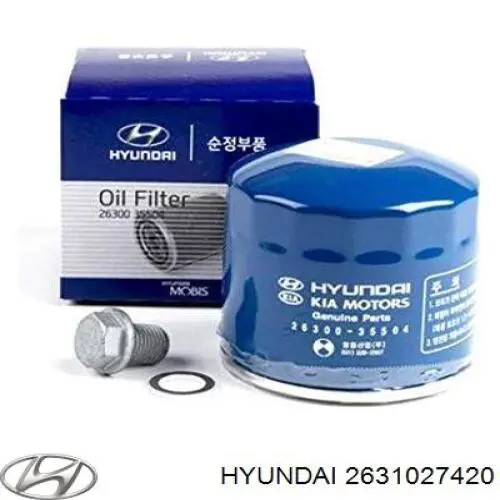 Filtr oleju 2631027420 Hyundai/Kia