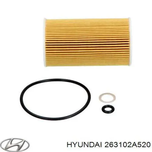 263102A520 Hyundai/Kia Filtr oleju