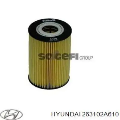 Do koszyka 263102A610 Hyundai/Kia Filtr oleju