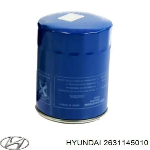 Do koszyka 2631145010 Hyundai/Kia Filtr oleju