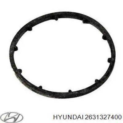 Do koszyka 2631327400 Hyundai/Kia Pierścień uszczelniający między korpusm filtra oleju a wymiennikiem ciepła