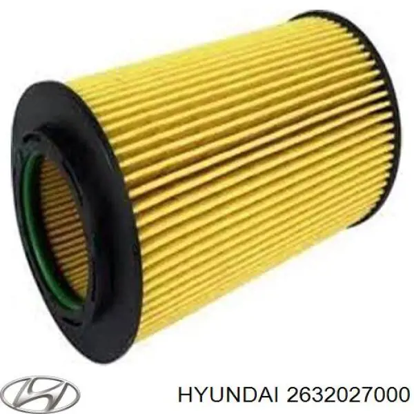 Do koszyka 2632027000 Hyundai/Kia Filtr oleju