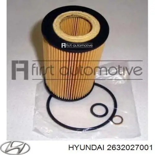 Filtr oleju Hyundai/Kia 2632027001 cena, od 8,63 USD