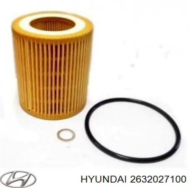 Filtr oleju Hyundai/Kia 2632027100 cena, od 7,57 USD