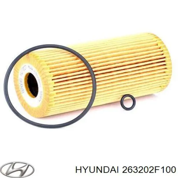 Do koszyka 263202F100 Hyundai/Kia Filtr oleju
