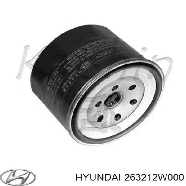 Filtr oleju Hyundai/Kia 263212W000 cena, od 8,08 USD