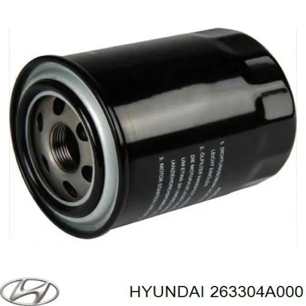 263304A000 Hyundai/Kia Filtr oleju